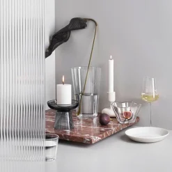 Ljusstakar*IITTALA Ljusstake 107mm Vit