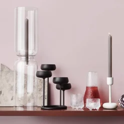 Ljusstakar*IITTALA Ljusstalke 600mm Klar