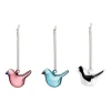 Glasdekoration*IITTALA Mini glasfågel mix 3-pack