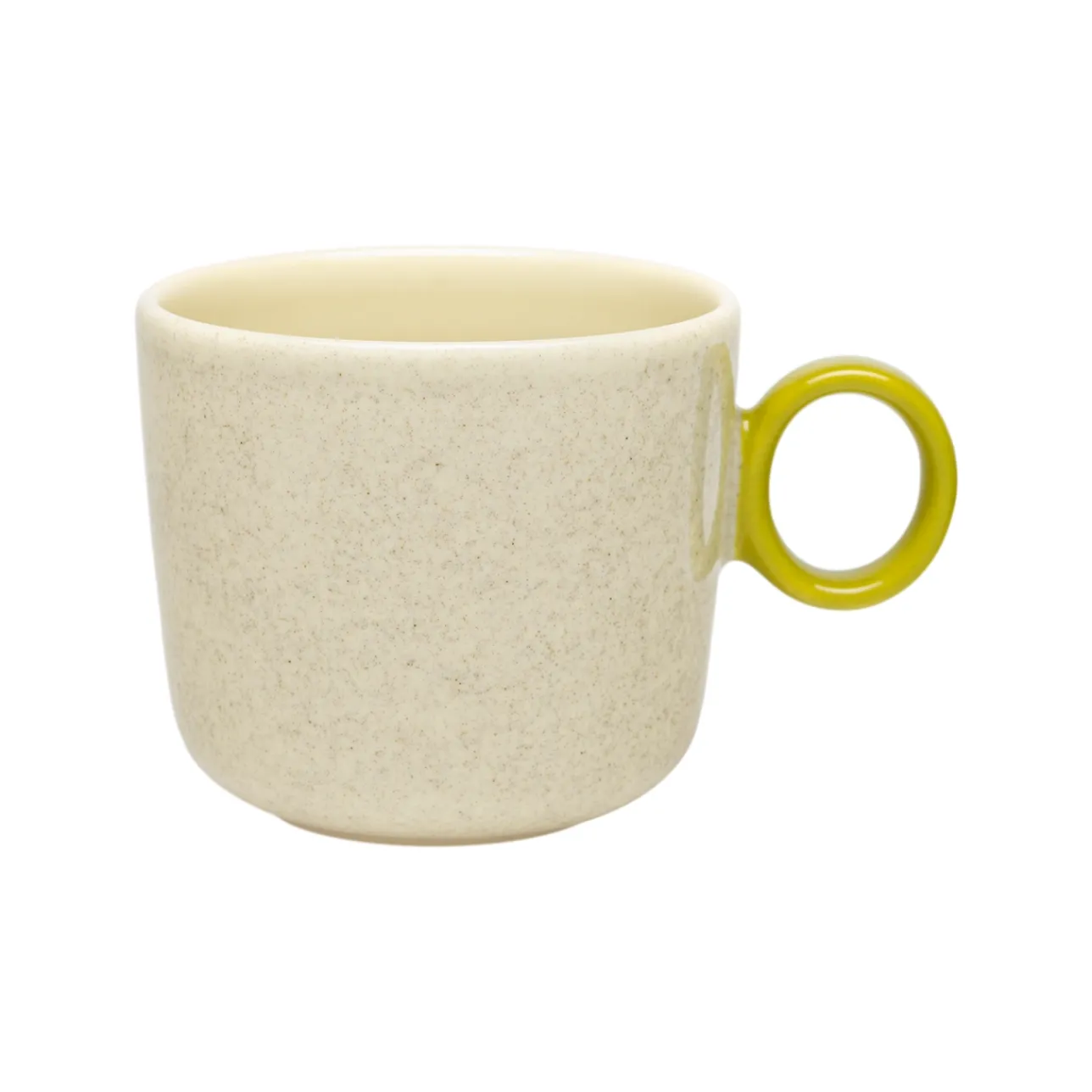 Muggar Och Koppar*IITTALA Mugg 0,35 prickig elfenben-oliv