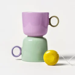 Muggar Och Koppar*IITTALA Mugg 0,35l Lila-oliv
