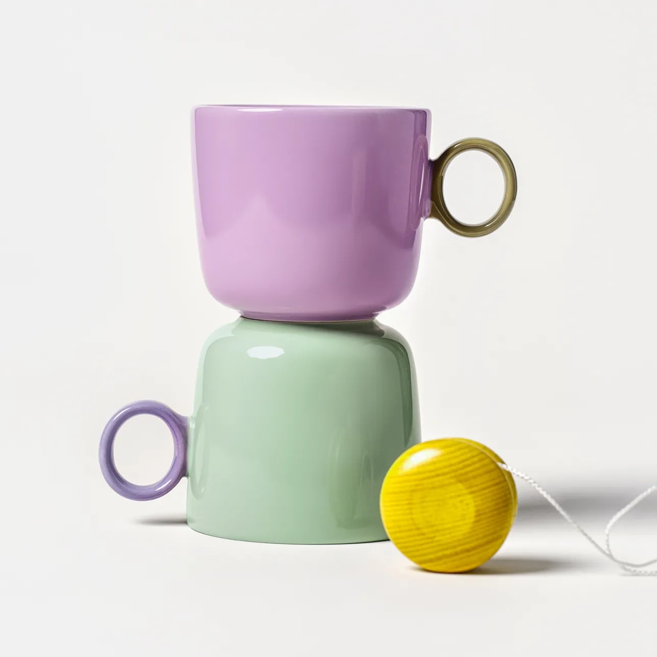 Muggar Och Koppar*IITTALA Mugg 0,35l Lila-oliv
