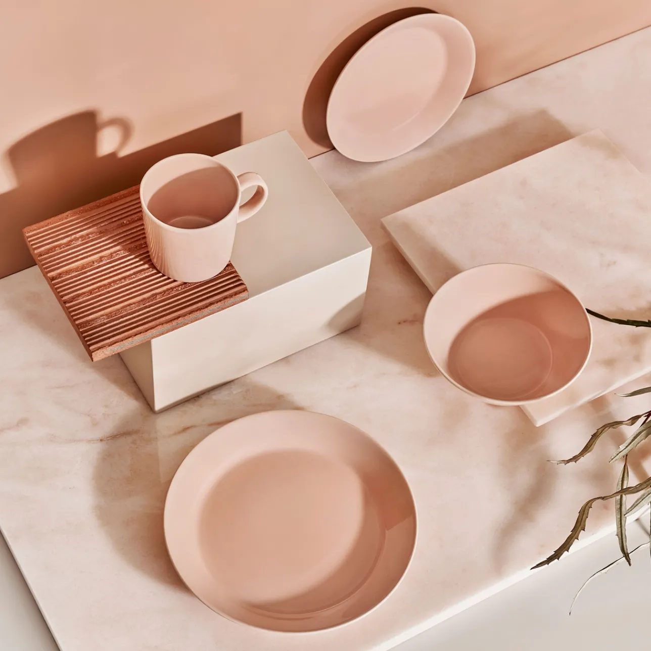 Muggar Och Koppar*IITTALA Mugg 0,3l puderrosa