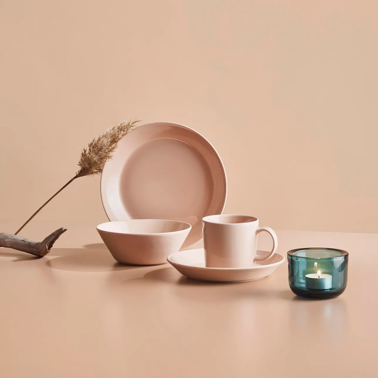 Muggar Och Koppar*IITTALA Mugg 0,3l puderrosa