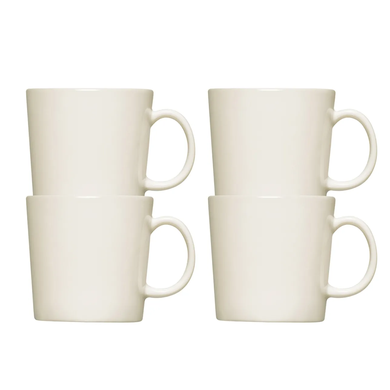 Muggar Och Koppar*IITTALA Mugg 0,3L 4-pack Vit
