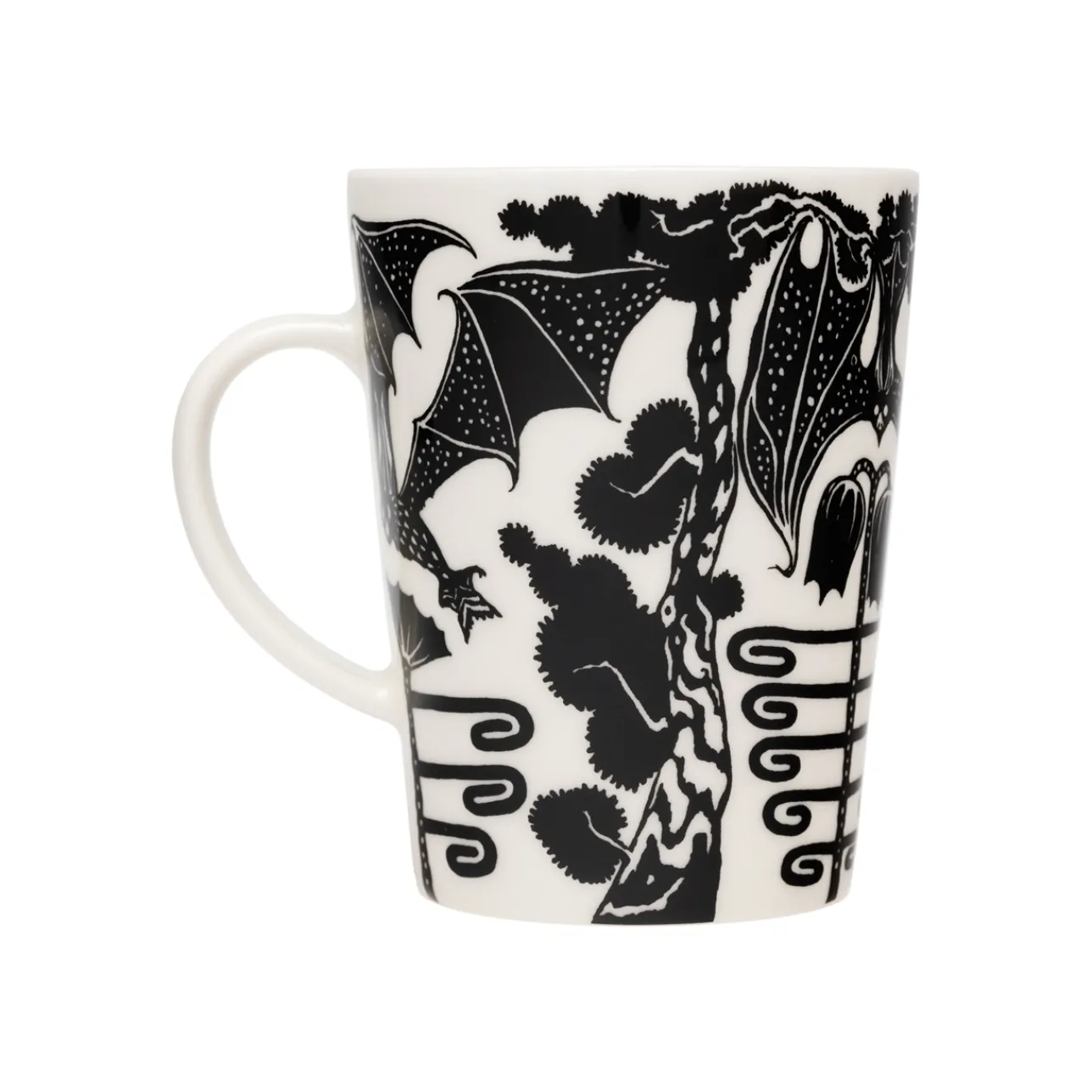 Muggar Och Koppar*IITTALA Mugg 0,4L Yö svart och vit, presentförpackning