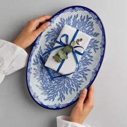 Serveringsbrickor Och Uppläggningsfat*IITTALA Oval serveringsfat 33x22