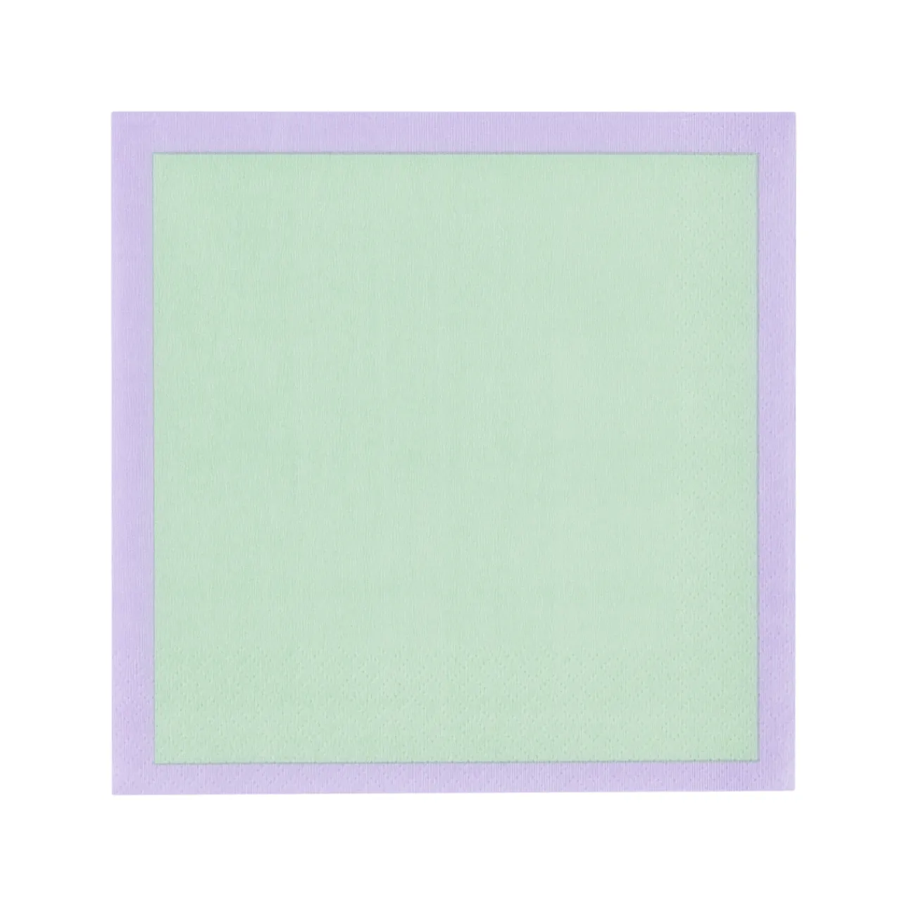 Kökstextilier*IITTALA Pappersservett 33x33cm Mint-lila
