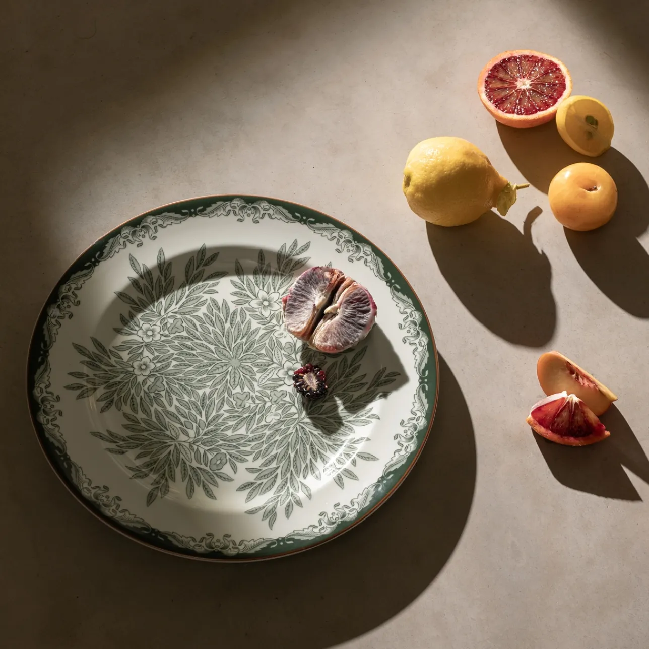 Tallrikar*IITTALA Plate flat 27cm grön Grön