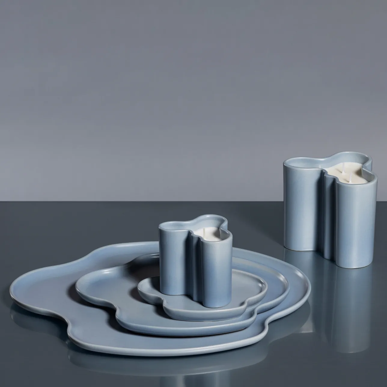 Alvar Aalto Collection|Dekorativa Skålar Och Fat*IITTALA Platta 25cm vatten