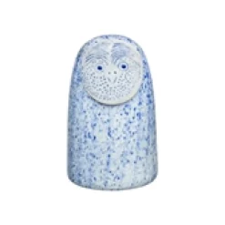 Birds By Toikka|Konstföremål*IITTALA Rospuutto uggla 96x160mm blå