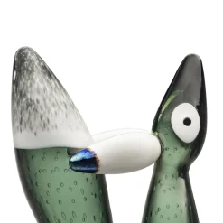 Konstföremål*IITTALA Silver räv 220x300mm tallgrön Tallgrön