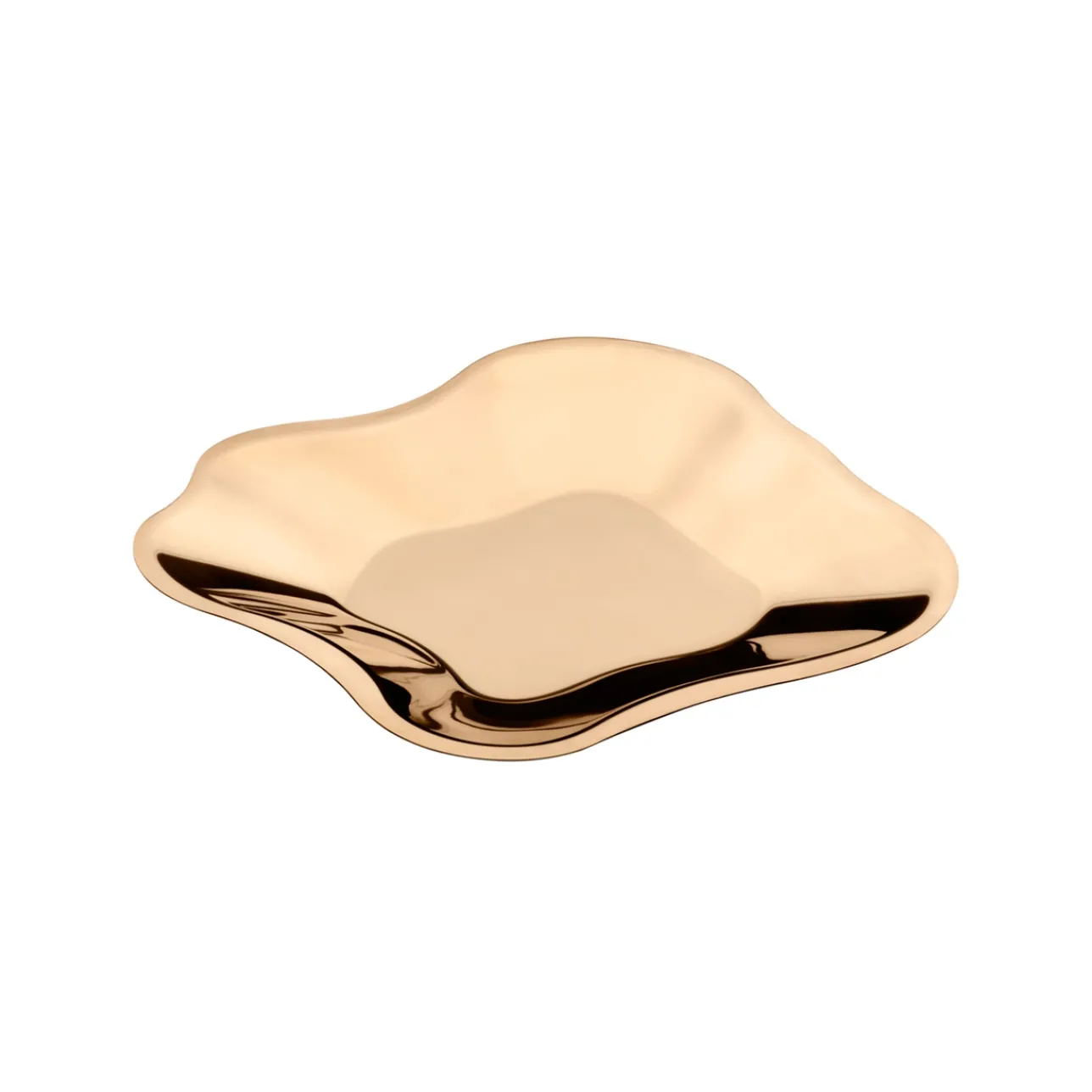 Serveringsbrickor Och Uppläggningsfat|Alvar Aalto Collection*IITTALA Skål 358mm roséguld Roséguld