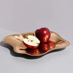 Serveringsbrickor Och Uppläggningsfat|Alvar Aalto Collection*IITTALA Skål 358mm roséguld Roséguld