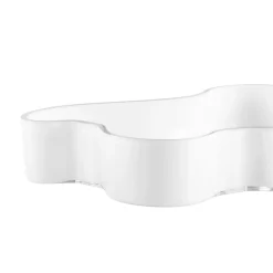 Alvar Aalto Collection|Dekorativa Skålar Och Fat*IITTALA Skål 380x50mm opal Vit