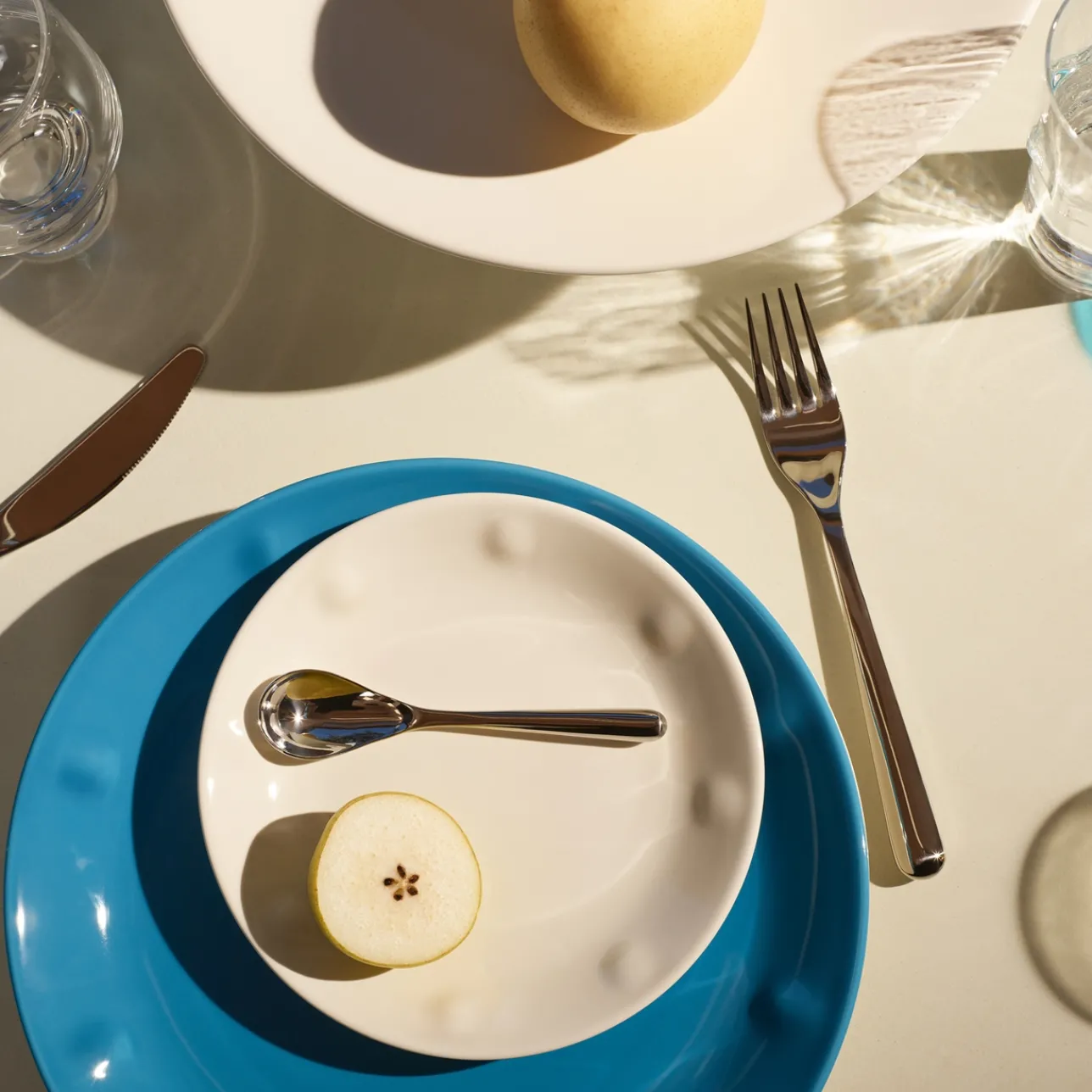 Tallrikar*IITTALA Tallrik 27cm elektrisk blå