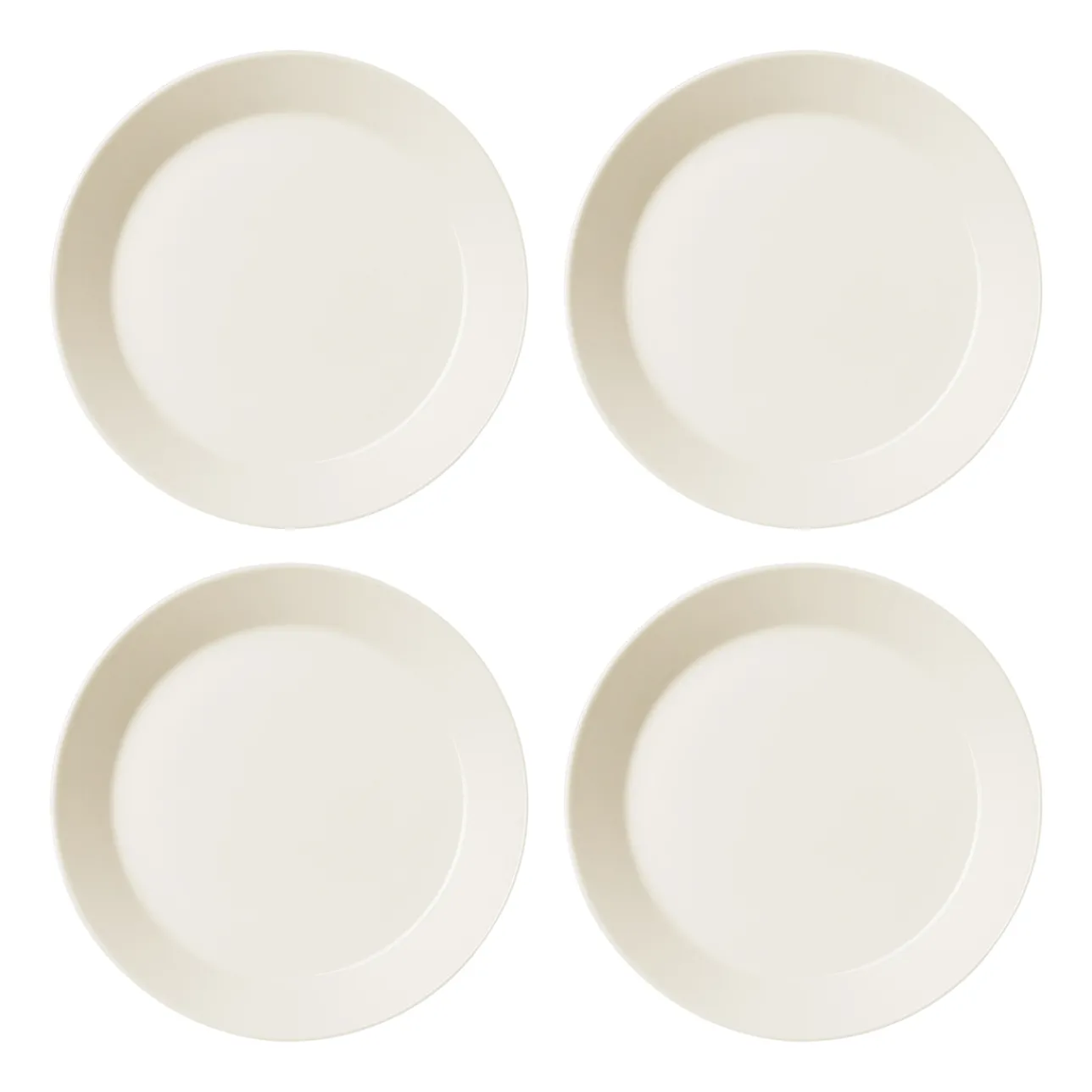Tallrikar*IITTALA Tallrik 21cm 4-pack Vit