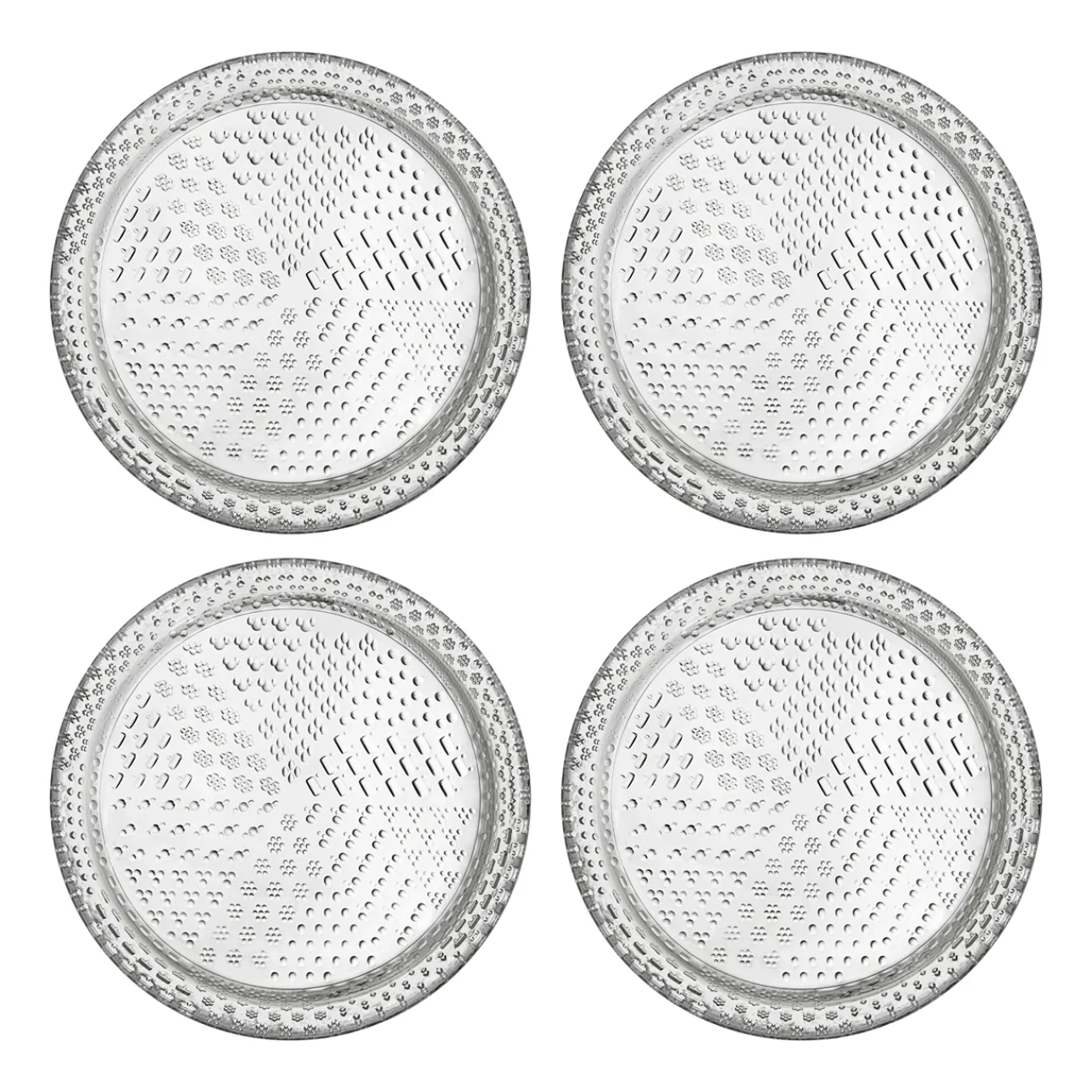 Tallrikar*IITTALA Tallrik 154mm klar 4-pack