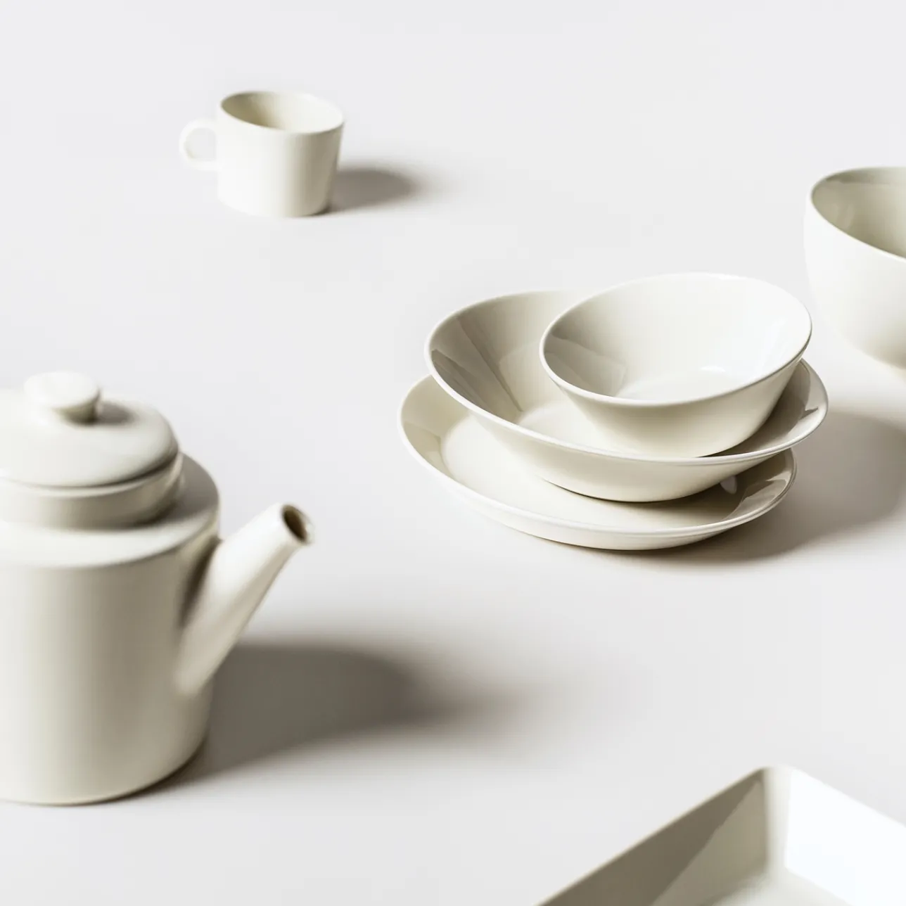 Tekannor*IITTALA Tekanna med lock 1l vit