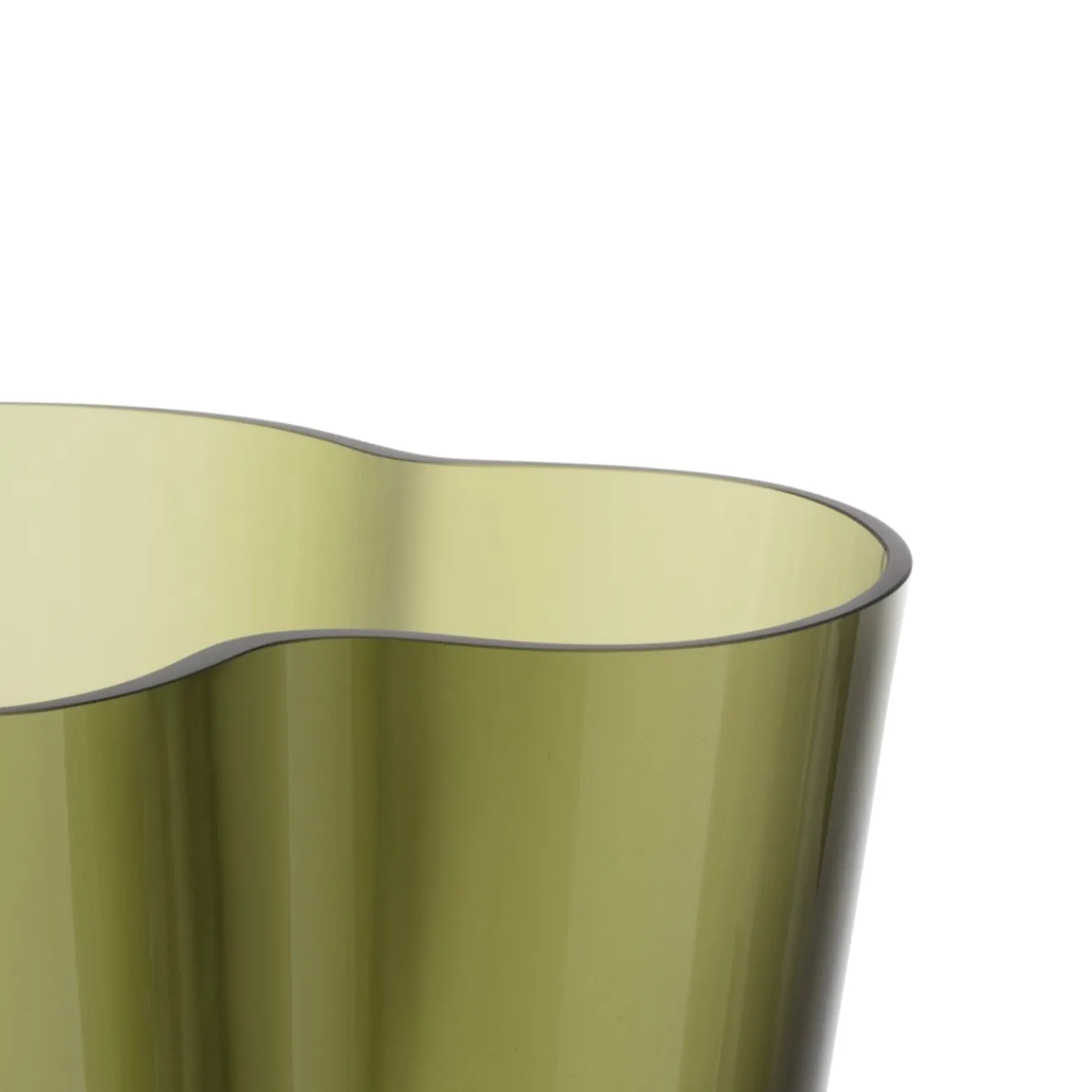 Alvar Aalto Collection|Vaser*IITTALA Vas 270mm moss grön Mossgrön