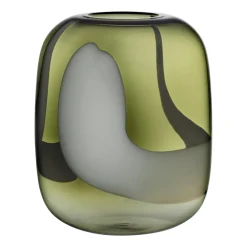 Konstföremål*IITTALA Vas 320mm moss grön Mossgrön