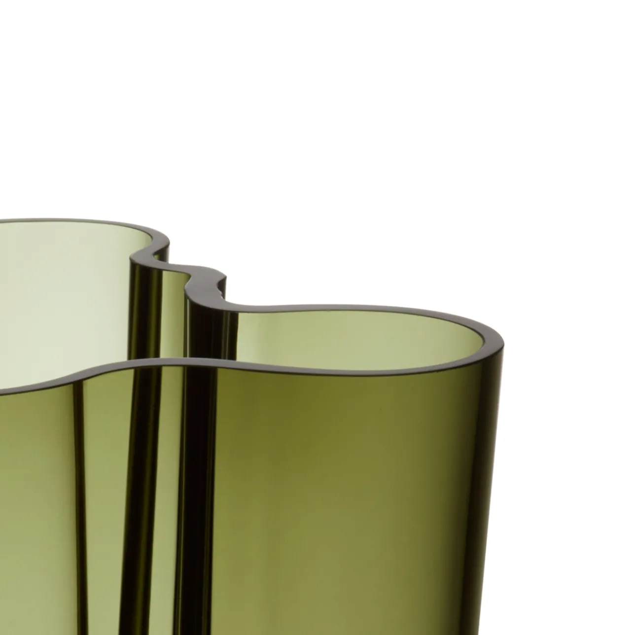 Alvar Aalto Collection|Vaser*IITTALA Vas 251mm moss grön Mossgrön