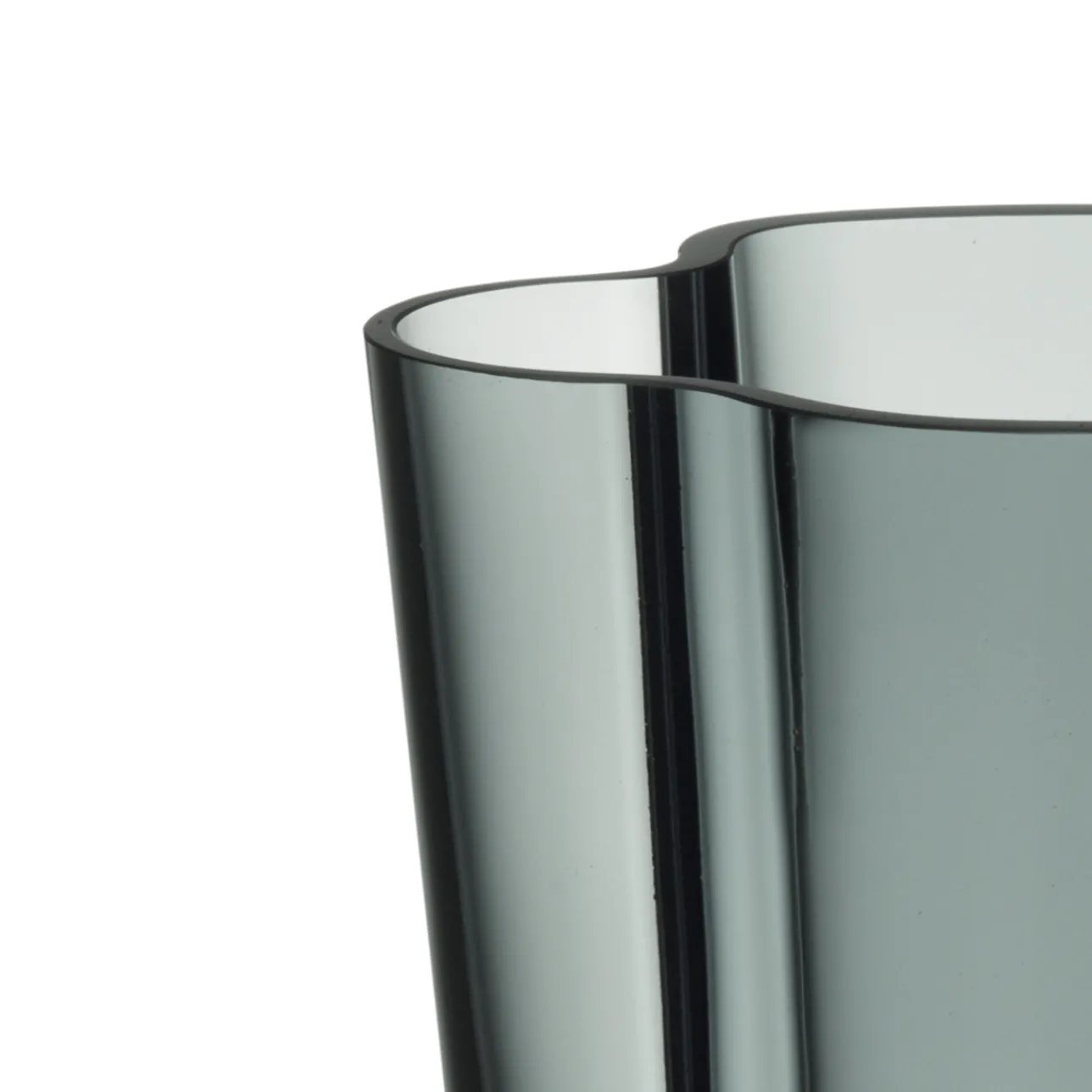 Alvar Aalto Collection|Vaser*IITTALA Vas 220mm mörkgrå Mörkgrå
