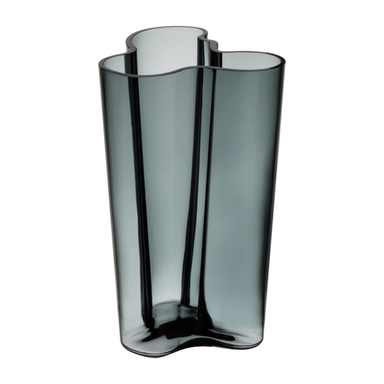 Alvar Aalto Collection|Vaser*IITTALA Vas 251mm mörkgrå Mörkgrå