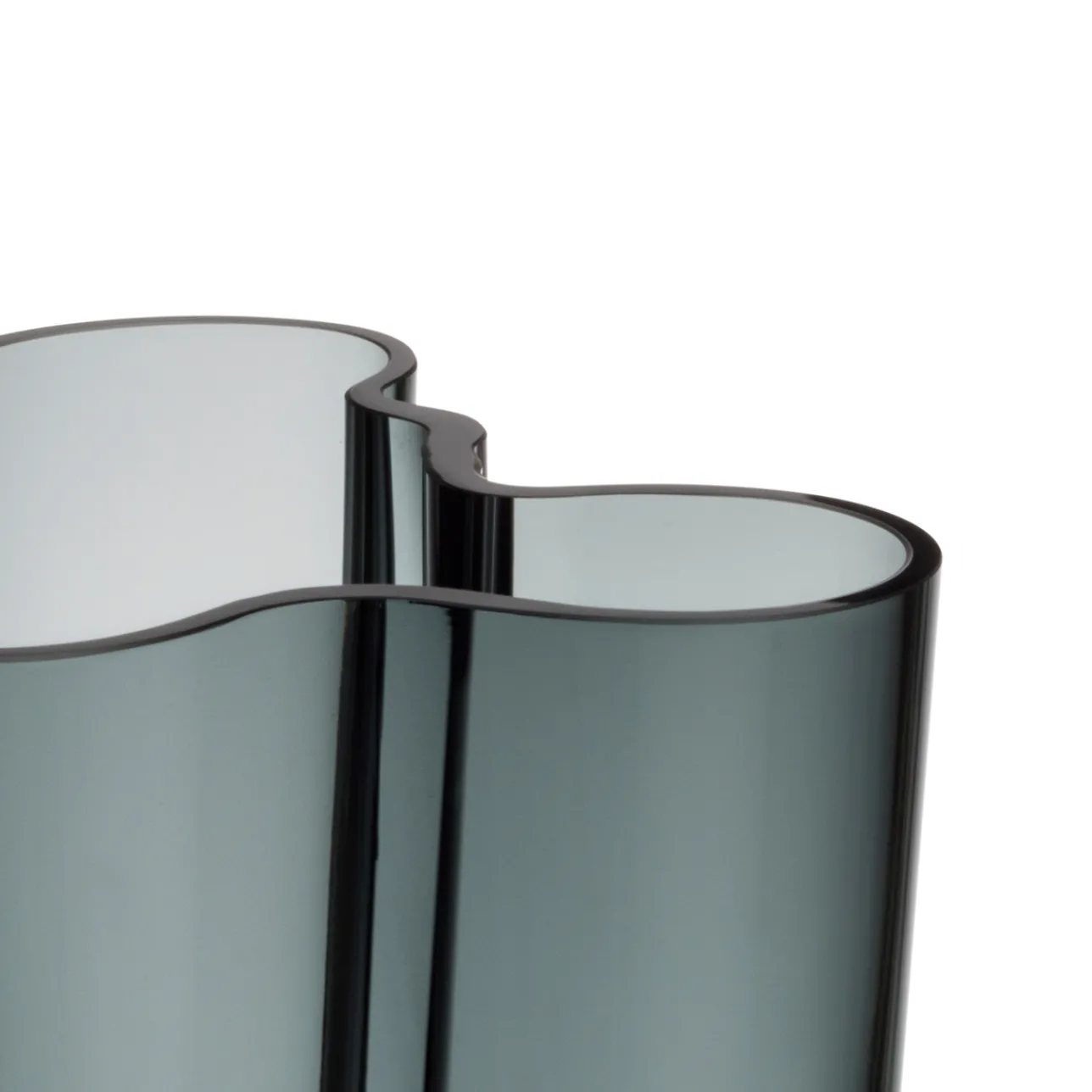 Alvar Aalto Collection|Vaser*IITTALA Vas 251mm mörkgrå Mörkgrå