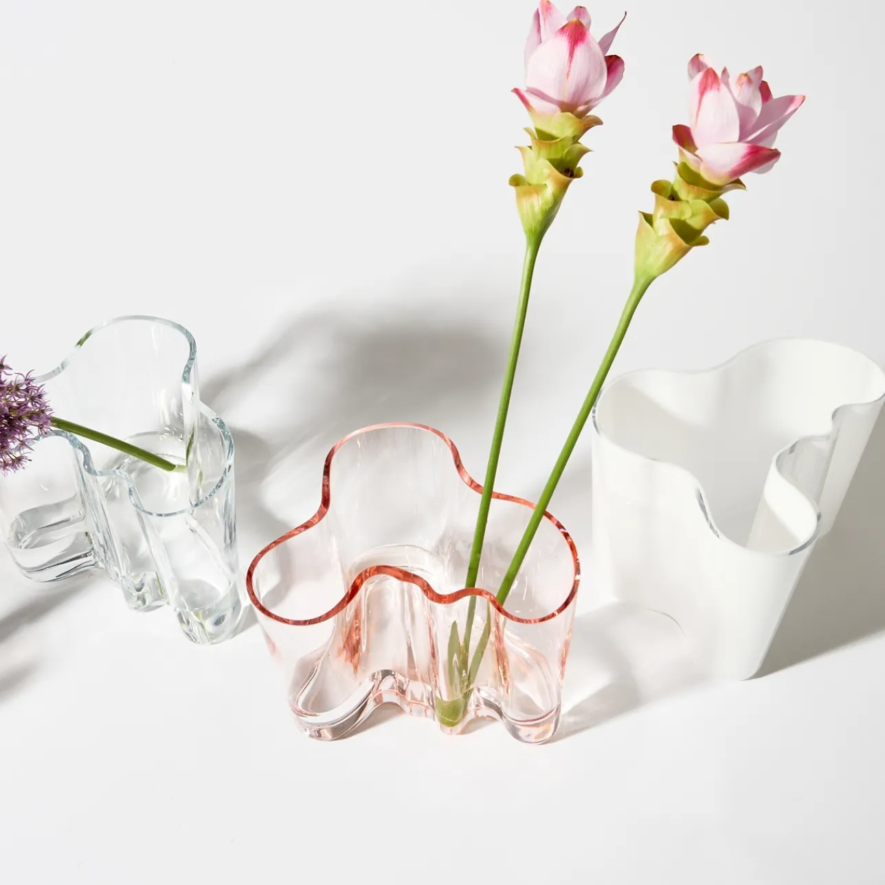 Alvar Aalto Collection|Vaser*IITTALA Vas 160mm opal Vit