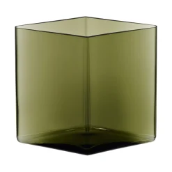 Vaser*IITTALA Vas 205x180mm moss grön Mossgrön