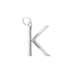 Accessoarer*IITTALA Väsksmycke bokstav K 5cm metall